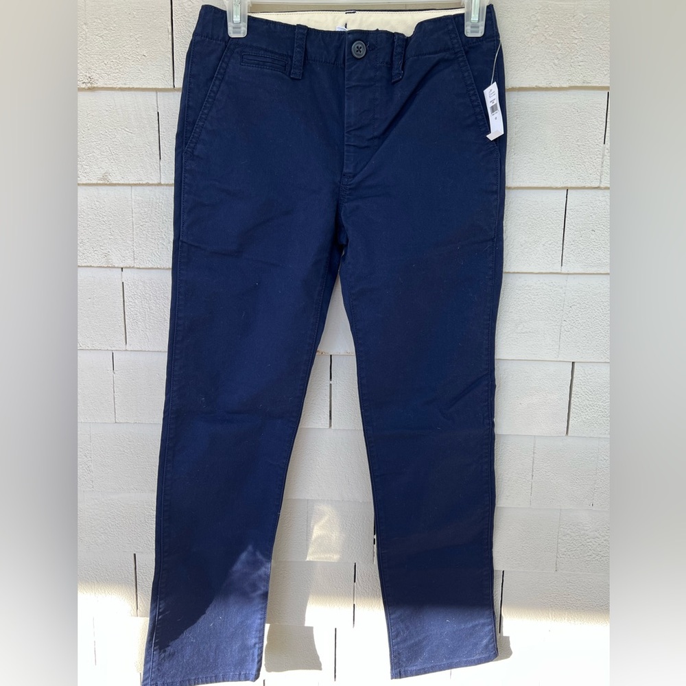Gap kids navy blue pants size 12 nwt